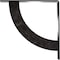Ekena Millwork Bulwark Steel Bracket, Antiqued Silver 2"W x 14"D x 14"H BKTM02X14X14BUASV - alternate 8